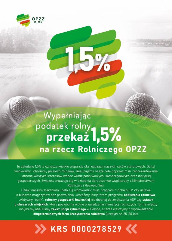 1,5 podatku rolnego